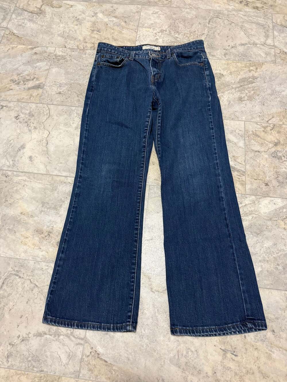 Levi’s 515 Bootcut Jeans Women’s 6P Petite Medium Wash Stretch Denim Y2K